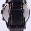Citizen Eco Drive Black Leather Chronograph CA0375-00E Mens Watch