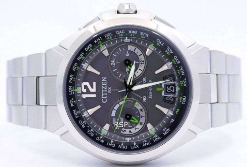 Citizen Eco-Drive Attesa Satellite Wave Air GPS 100M CC1091-50F Men's Watch