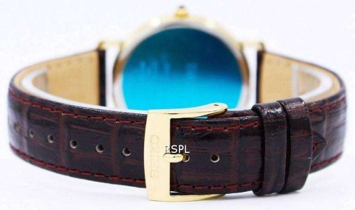 Seiko Brown Leather Strap SKK648P1 SKK648P SKK648 Mens Watch