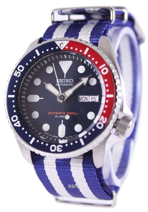 Seiko Automatic Divers 200M NATO Strap SKX009J1-NATO2 Mens Watch