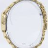 Seiko Solar Gold Tone Swarovski Crystals SUP298 SUP298P1 SUP298P Womens Watch
