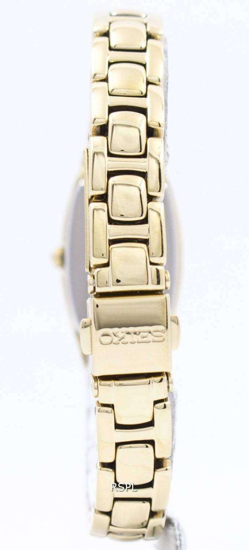 Seiko Solar Gold Tone SUP314 SUP314P1 SUP314P Womens Watch