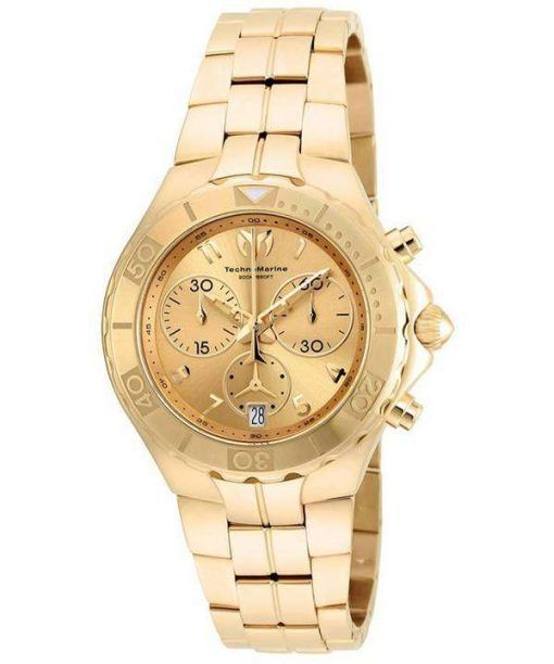 TechnoMarine 真珠海コレクション クロノグラフ TM 715004 レディース腕時計