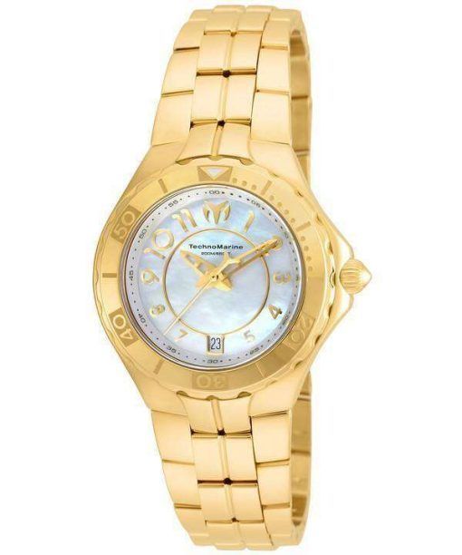 TechnoMarine 真珠海コレクション クォーツ TM 715009 レディース腕時計