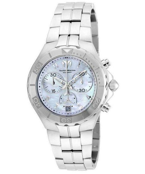 TechnoMarine 真珠海コレクション クロノグラフ TM 715014 レディース腕時計