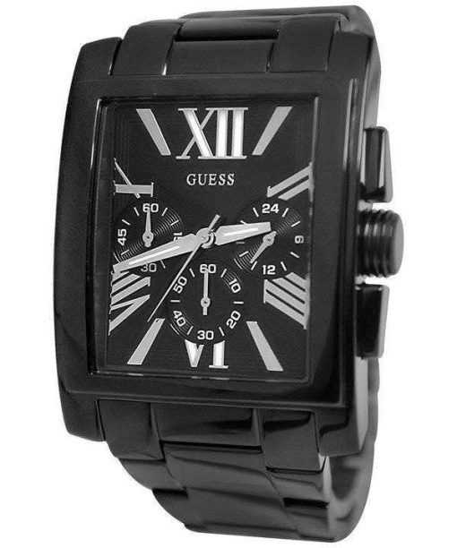 Guess Chronograph Black Stainless Steel Quartz U0009G3 Men's Watch