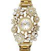 Guess Gold Tone Crystal Bouquet Quartz U0138L2 Women's Watch