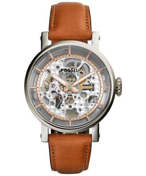 化石元ボーイ フレンド自動スケルトン ダイヤル ME3109 レディース腕時計