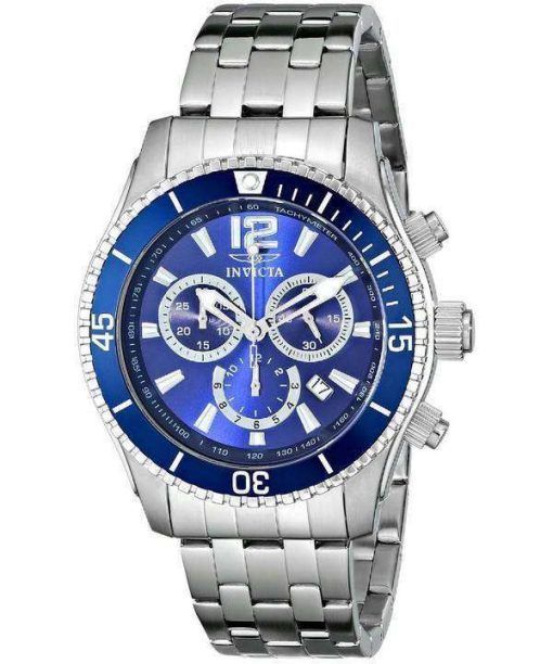 インビクタ II 専門ブルー ダイヤル 0620年クロノグラフ メンズ腕時計
