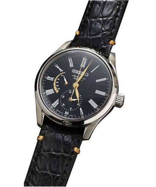 セイコー自動プレサージュ「漆」29 宝石パワー リザーブ SARW013 メンズ腕時計
