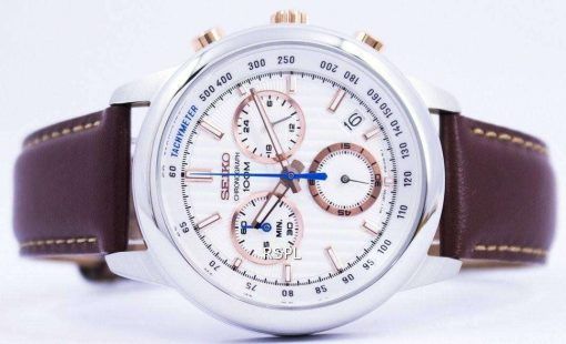 セイコー クロノグラフ クオーツ タキメーター 100 M SSB211 SSB211P1 SSB211P メンズ腕時計