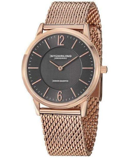 Stuhrling サマセット エリート スイス製クオーツ 122.334454 メンズ腕時計