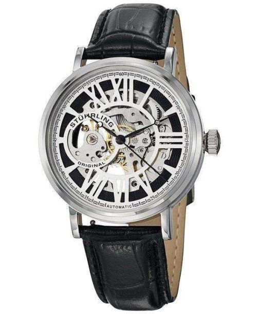 Stuhrling Delphi チャリオット自動スケルトン ダイヤル 168S.33151 メンズ腕時計