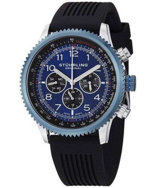 Stuhrling コンコルソ ・ シルエット スポーツ スイス製クオーツ 858R.01 メンズ腕時計