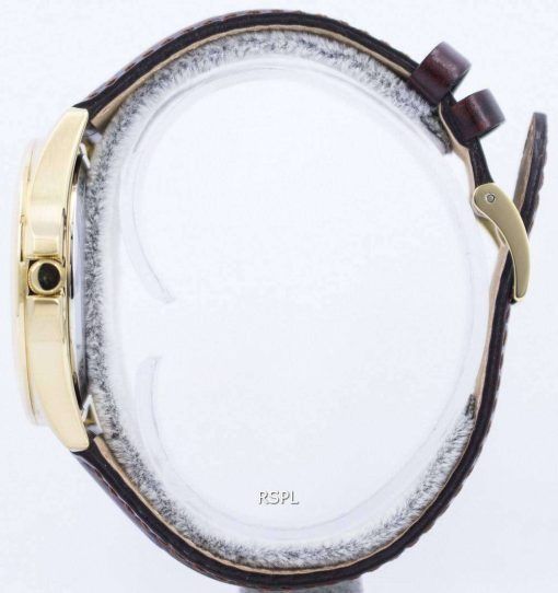 市民水晶ゴールド トーン アナログ BF0582-01 P 男性用の腕時計