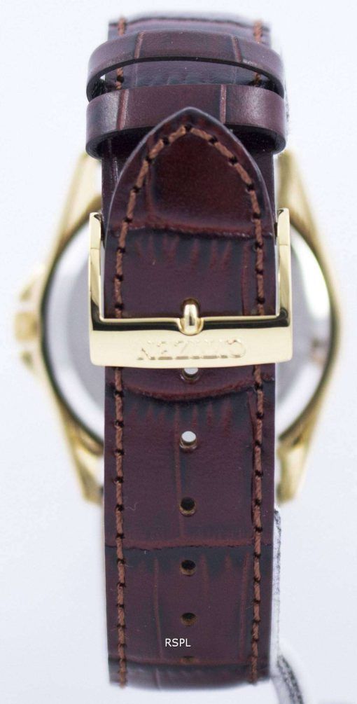 市民水晶ゴールド トーン アナログ BF0582-01 P 男性用の腕時計