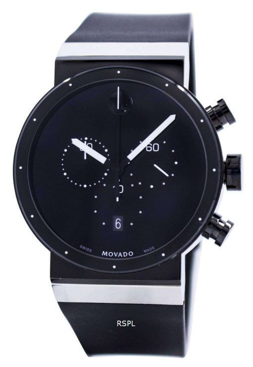 Movado サファイア シナジー クロノグラフ スイス製クォーツ 0606501 メンズ腕時計