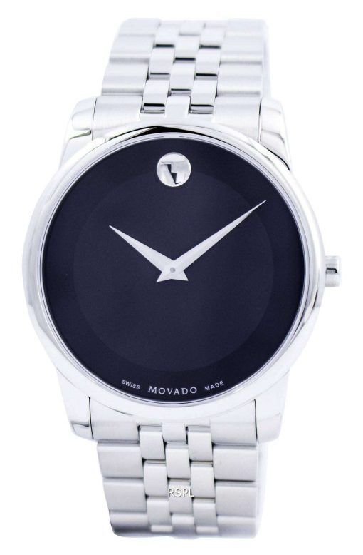 Movado 美術館古典的なスイス製クオーツ 0606504 メンズ腕時計