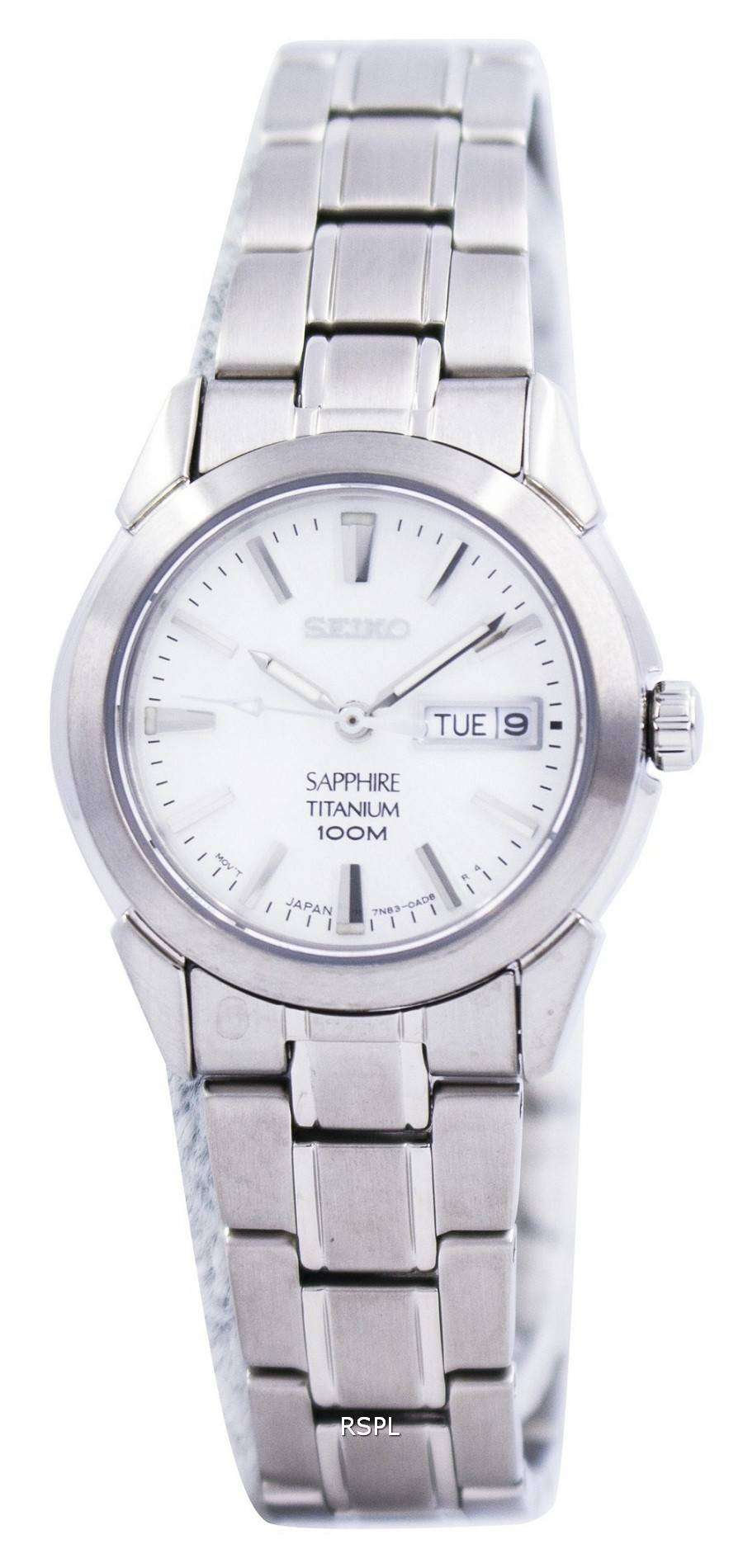 セイコー サファイア チタン水晶 Sxa111 Sxa111p1 Sxa111p レディース腕時計 Japan