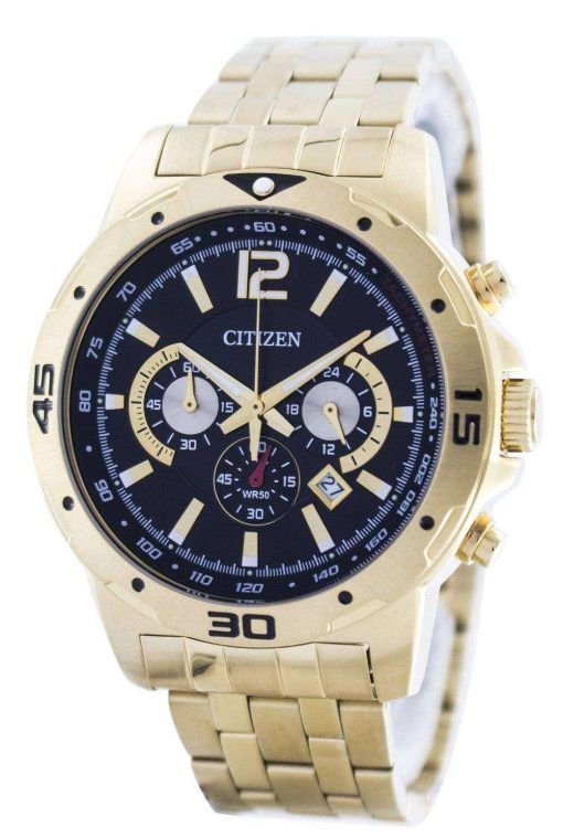 市民クォーツ、クロノグラフ AN8102 59E メンズ腕時計