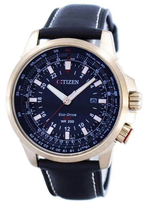 市民プロマスター エコ ・ ドライブ GMT BJ7073-08E メンズ腕時計