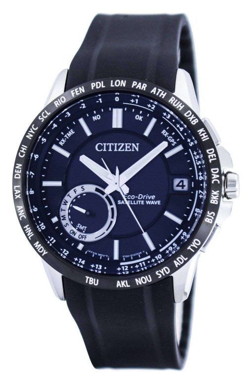 市民エコ ・ ドライブ サテライト ウェーブ GPS 世界時間パワー リザーブ CC3005 18E 男性用の腕時計
