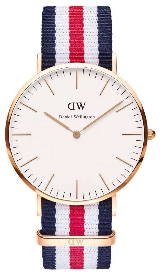 ダニエル ウェリントン古典的なカンタベリー水晶 DW00100002 (0102DW) メンズ腕時計