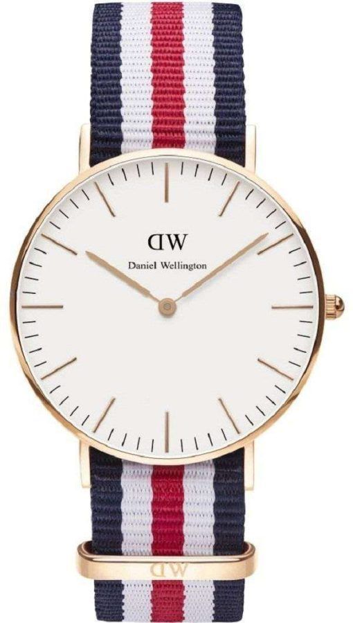 ダニエル ウェリントン古典的なカンタベリー水晶 DW00100030 (0502DW) レディース腕時計