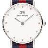ダニエル ウェリントン上品なオックスフォード水晶アクセント DW00100072 (0925DW) レディース腕時計