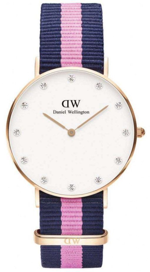 ダニエル ウェリントン上品なウィンチェ スター水晶アクセント DW00100077 (0952DW) レディース腕時計