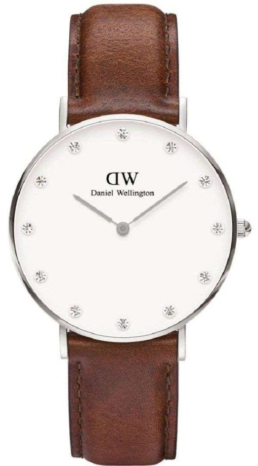 ダニエル ウェリントン上品な St セントモース水晶アクセント DW00100079 (0960DW) レディース腕時計