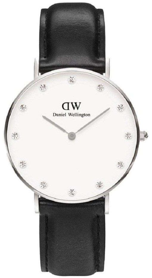 ダニエル ウェリントン上品なシェフィールド水晶アクセント DW00100080 (0961DW) レディース腕時計