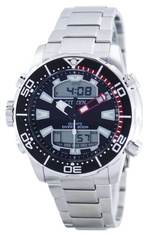 市民アクアランド プロマスター ダイバーズ 200 M アナログ デジタル JP1090-86 e メンズ腕時計