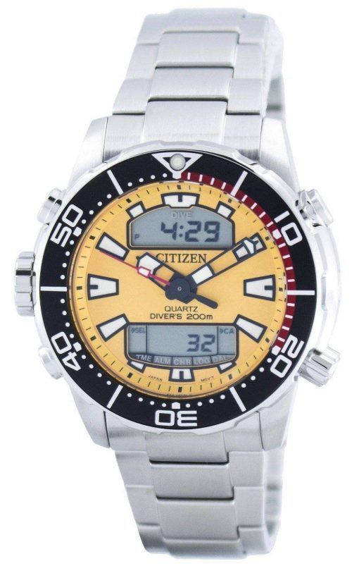 市民アクアランド プロマスター ダイバーズ 200 M アナログ デジタル JP1090-86 X メンズ腕時計