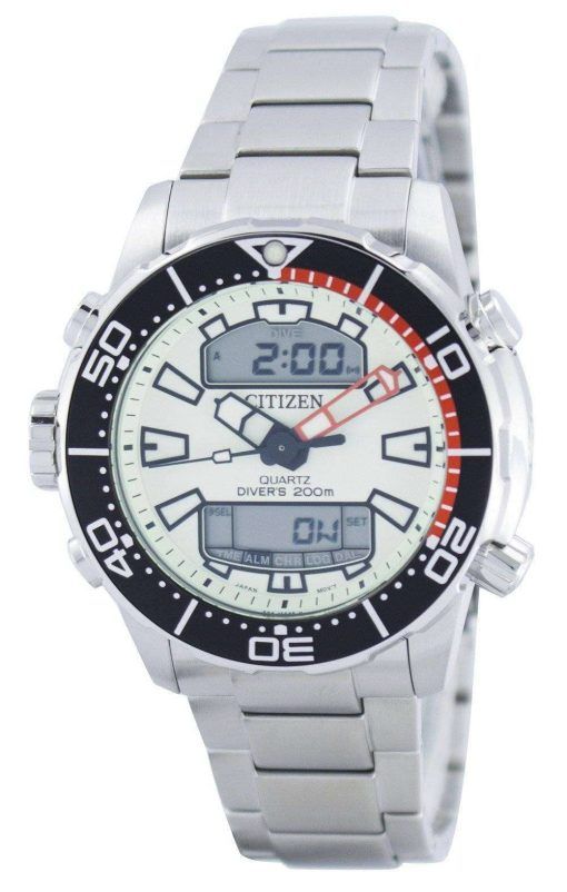 市民アクアランド プロマスター ダイバーズ 200 M アナログ デジタル JP1091-83 X メンズ腕時計