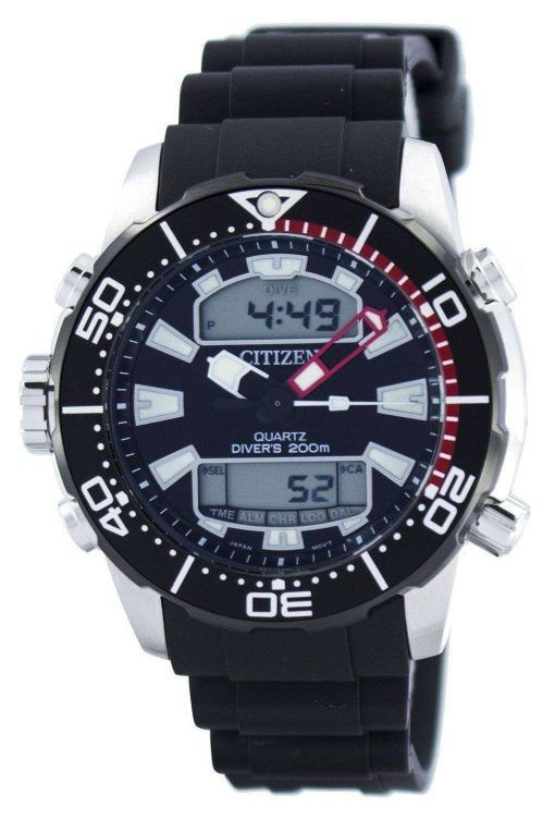 市民アクアランド プロマスター ダイバーズ 200 M アナログ デジタル JP1098 17E メンズ腕時計