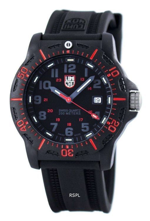 ルミノックス ブラック OPS 炭素 8800 シリーズ スイス製 200 M XL.8815 メンズ腕時計