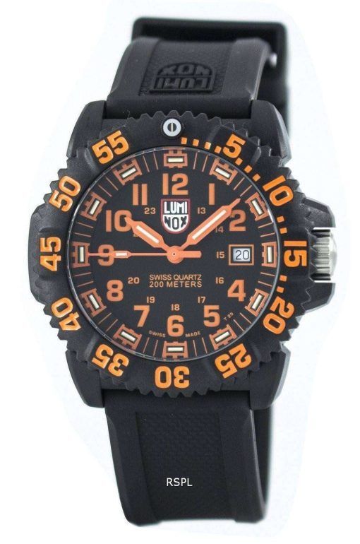ルミノックス海海軍シール カラーマーク 3050 シリーズ スイス製クォーツ 200 M XS.3059 メンズ腕時計