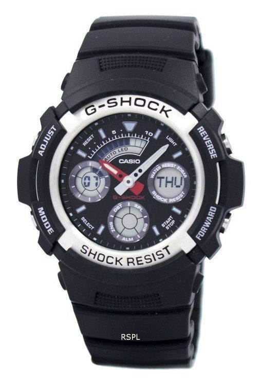 カシオ G-ショック アナログ デジタル ワールド タイムの時計ダブリュ-590-1adr
