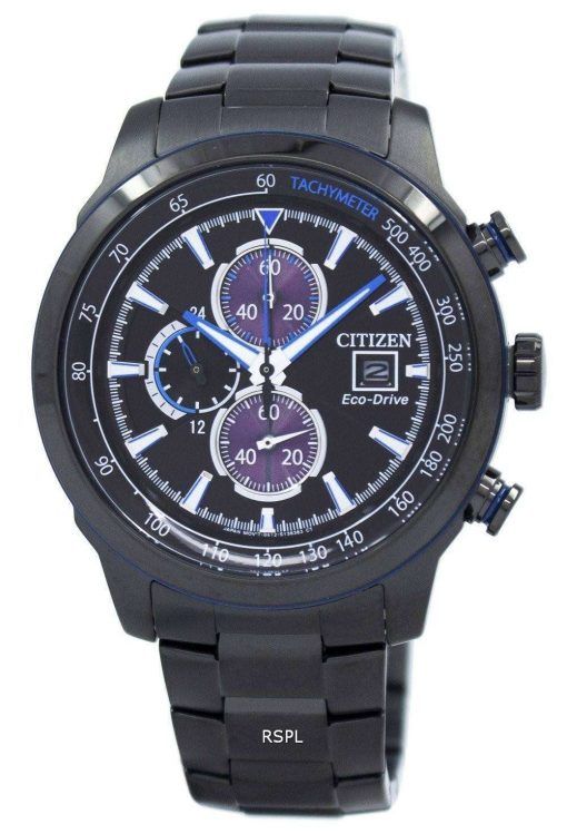 市民エコ ・ ドライブ クロノグラフ タキメーター CA0576 59E メンズ腕時計