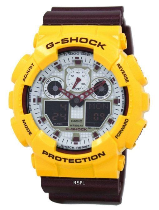 カシオ G-ショック アナログ デジタル GA 100CS 9A メンズ腕時計