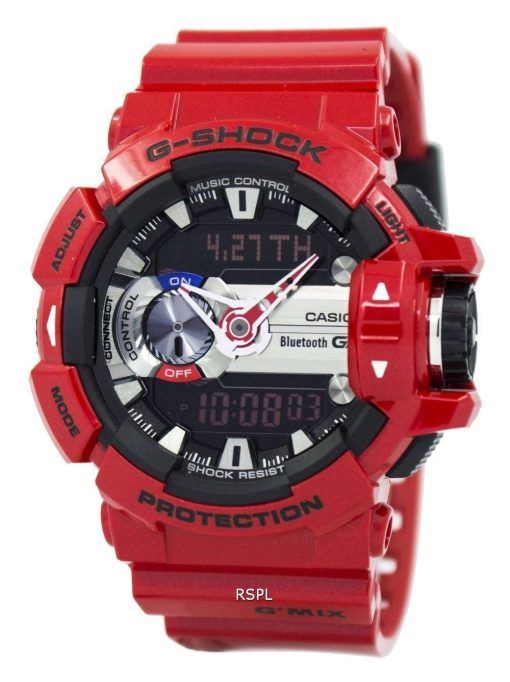 カシオ G ショック G'MIX ブルートゥース スマート世界時間アナログ デジタル GBA-400-4 a メンズ腕時計