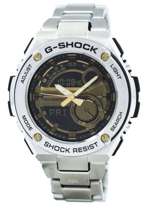 カシオ G-ショック G-鋼アナログ デジタル世界時間 GST 210 D-9 a メンズ腕時計