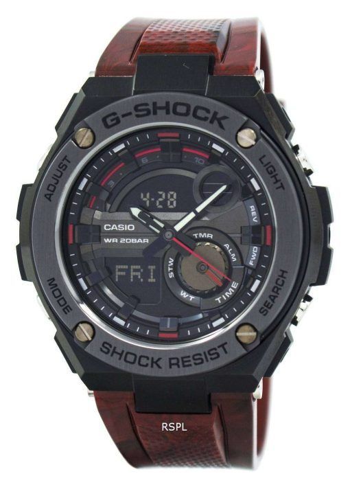 カシオ G-ショック G 鋼アナログ-デジタル世界時間 GST-210 M-4 a メンズ腕時計