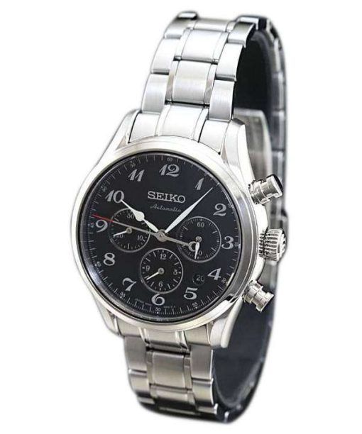 セイコー プレサージュ日本自動巻クロノグラフ SARK009 メンズ腕時計