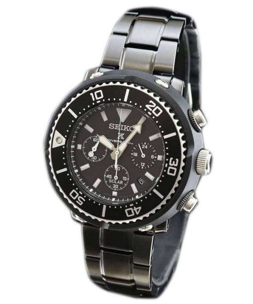 セイコー プロスペックス ソーラー ダイバーズ クロノグラフ 200 M 制限版 SBDL035 メンズ腕時計