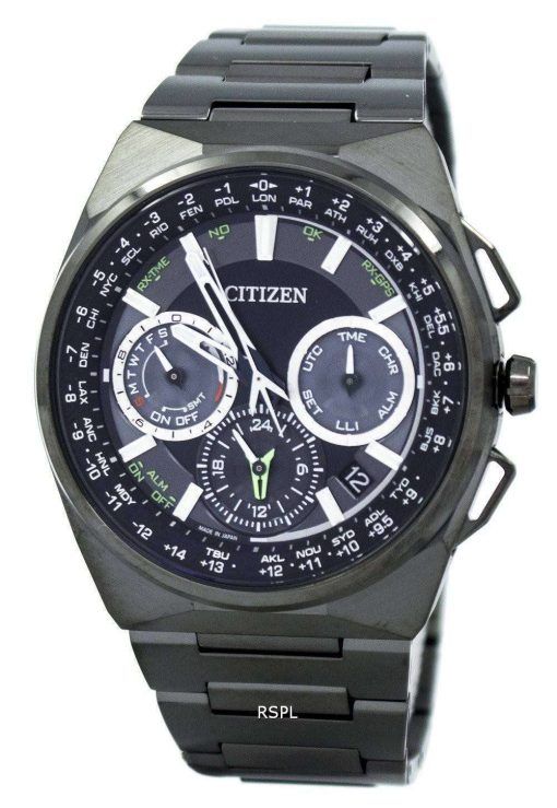 市民エコドライブ チタン衛星波世界時間 CC9004 51E メンズ腕時計