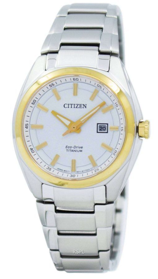 市民エコドライブ チタン EW2214 52 a レディース腕時計