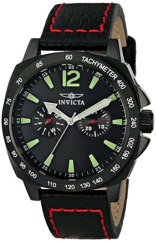 インビクタ専門多機能タキメーター 0857 クォーツ メンズ腕時計