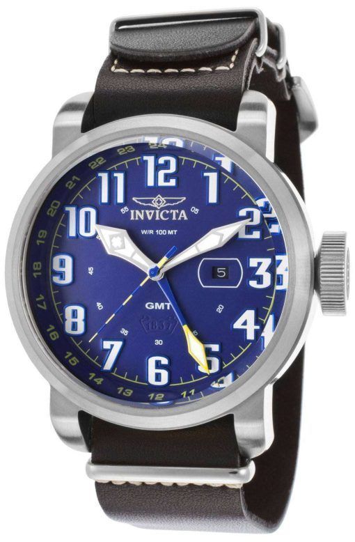 インビクタ アビエーター GMT クォーツ 18887 メンズ腕時計